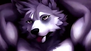 Elated furry animation 1