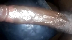 Chunky black cock cumshot compilation for sissies w/ audio