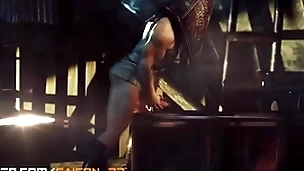 Pyramid nut fapping