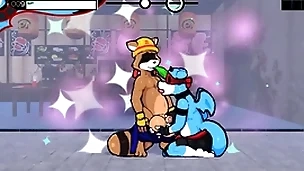 Oh ergo hero [gay hentai game pornplay] ep.13 public beach furry to huge cum overload