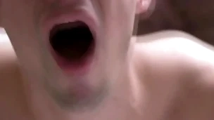 This is the perhaps saddest gay porn scene i ever saw! my were not far away while watching this poor old man, but i'm glad be useful to the happy ending!