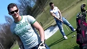 Gaywire - two hot european studs breeding outdoors, no shame
