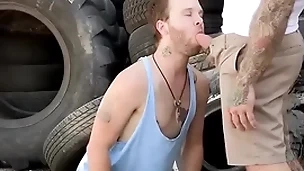 Trailertrashboys banneret dixons heavy dick sucked away from beaux morgan