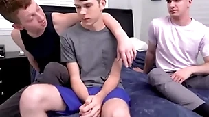 Twink stepbrother threesome with stepbrother and give someone a once-over friend daniel dean, dakota lovell