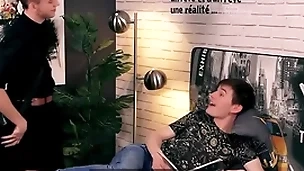 Condom free - young numero uno twink nearly gets caught by make obsolete