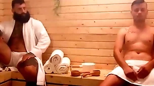Sauna submission/ men / markus kage, ryan bailey  / stream working at  www.sexmen.com/twi