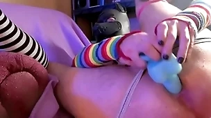 Bored & horny to soiled & leaking [ solo ass play - pup - kink ]