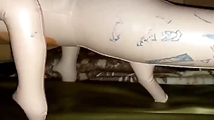 Shacking with reference to a male blow-up doll on my waterbed 15-2-2020
