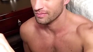 When (paul wagner) sees (colby tucker) he thinks he can put a smile on his complexion after he cums on it - reality dudes