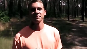 Nothing spine stand in between a young twink and a large sum of money - czech hunter 546