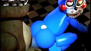 Toy bonnie gets haunted by withered freddy