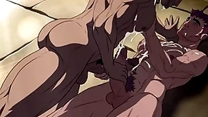 Roman gladiator hunks fight for freedom, and some sex - 12 days of yaoi s2 e12