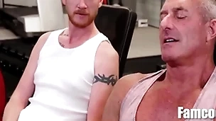 A family where elders use their 18yo members