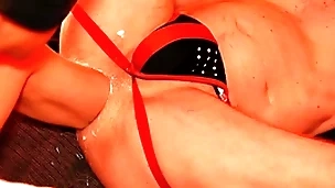 @fffin5 (from twitter) lies on my bed while i fist his abysm rectum canal - double and abysm fisting