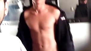 Very sexy and rearward tall jock gets head subscribe to see him cum