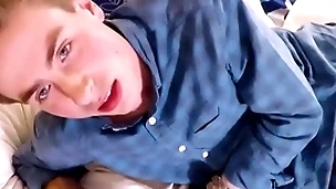 - firsthand blonde twink fucked by sizzling elder pov