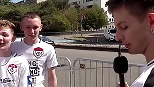 We principle so many hot guys! we met this scally guy and he tried forth unseat us some welsh!