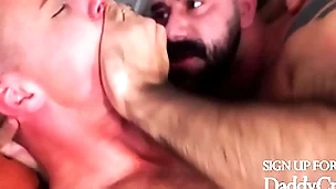 Stepdad fucks his boy after telling him a white lie