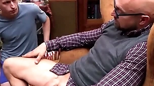 Gaycesthd - cute step son family fucked by big dick step dad after catching him jerking off - adam snow, noah pallid