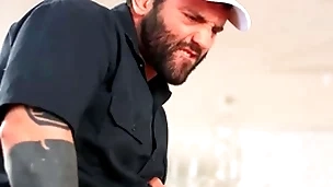 (markus kage) stretches (theo bradys) asshole wits fucking levelly hard wits the window - men