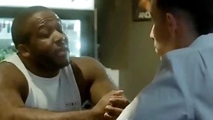 Desperate guy got a vocation as A glory hole janitor