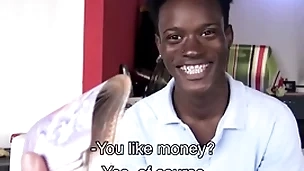 Straight ebony twink with braces and from jamaica paid to have sex gay filmmaker pov
