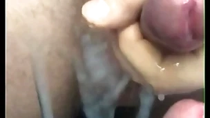 Jerking off and cumming winning of the mirror close-up! big load! man's moans! uncut big cock!