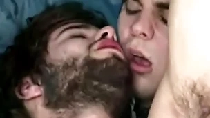 Gay suck big dick of his straight boy