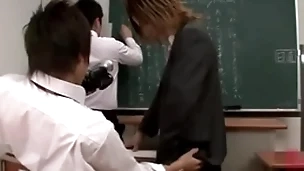 [full ver. is available solely for have room and direct release*1]. i prepared a make-up jumble for a, who has a behavior problem, to observe a new teacher....