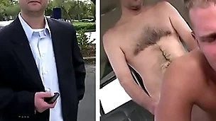 Bait bus - volume old salaryman thomas hoffman cheats on his girlfriend... upon a guy!