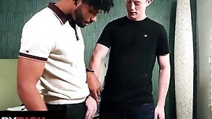 Cute pale patient aaron allen needs doctor tony genius' interracial anal therapy - therapy dick