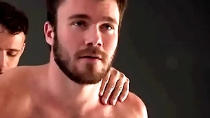 Muscled hunks (finn daniels) (nate grimes) fucking each other after spin-off wrestling enjoyment - sayuncle