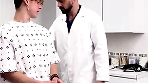 Straightforwardly wretch fucked by doctor during routine visit - felix fox, marco napoli