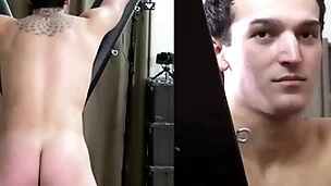 A candidly shut off is skint to a villeinage cross for a hard spanking