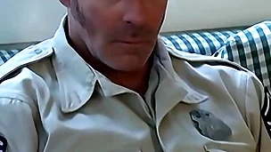 Young dude and two daddies anal enjoyment from in hardcore threesome