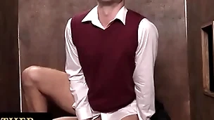 Yesfather - perv old priest takes advantage of shy skirt boy together with pounds him during confession
