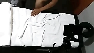 Massagem  lustfulness no branquinho leite
