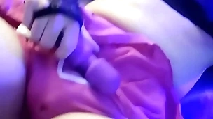 Sissy femboy cums while incarcerated in chastity