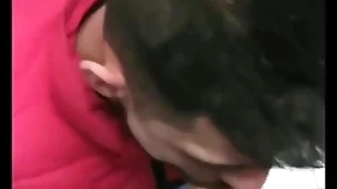 I eat cum and blowjob în regurgitate toilet