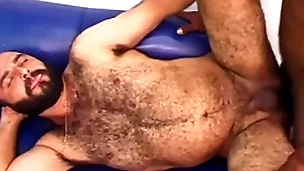 Sparta - horny cub gets Victorian ass stuffed by a throbbing black cock!