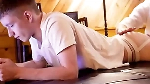 Hot chunky dick step dad fucks teen approximately jockstrap bareback-gayzest.com