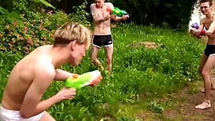 Boyfun - hot twink triple afternoon fuck fest