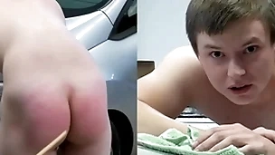 A straight pupil is punished for not maintaining his car