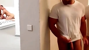 Diego reyes gabriel cross paddy obrian skyy knox - nigh unto affair part 3 - jizz orgy - trailer private showing - men.com