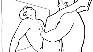 Black and white animated gay porn part 4