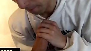 Latin leche - uncalculated stud meets cute skater urchin and makes him suck his hard cock in a hotel