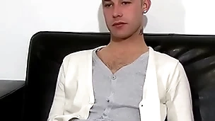Dashing amateur wean away from the uk masturbates after an interview